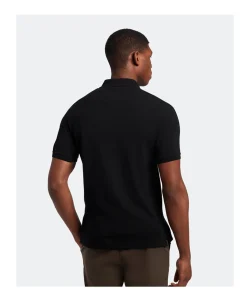 Heren polo zwart