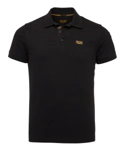 Heren polo zwart