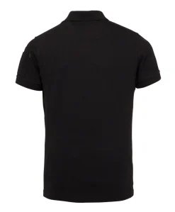 Heren polo zwart