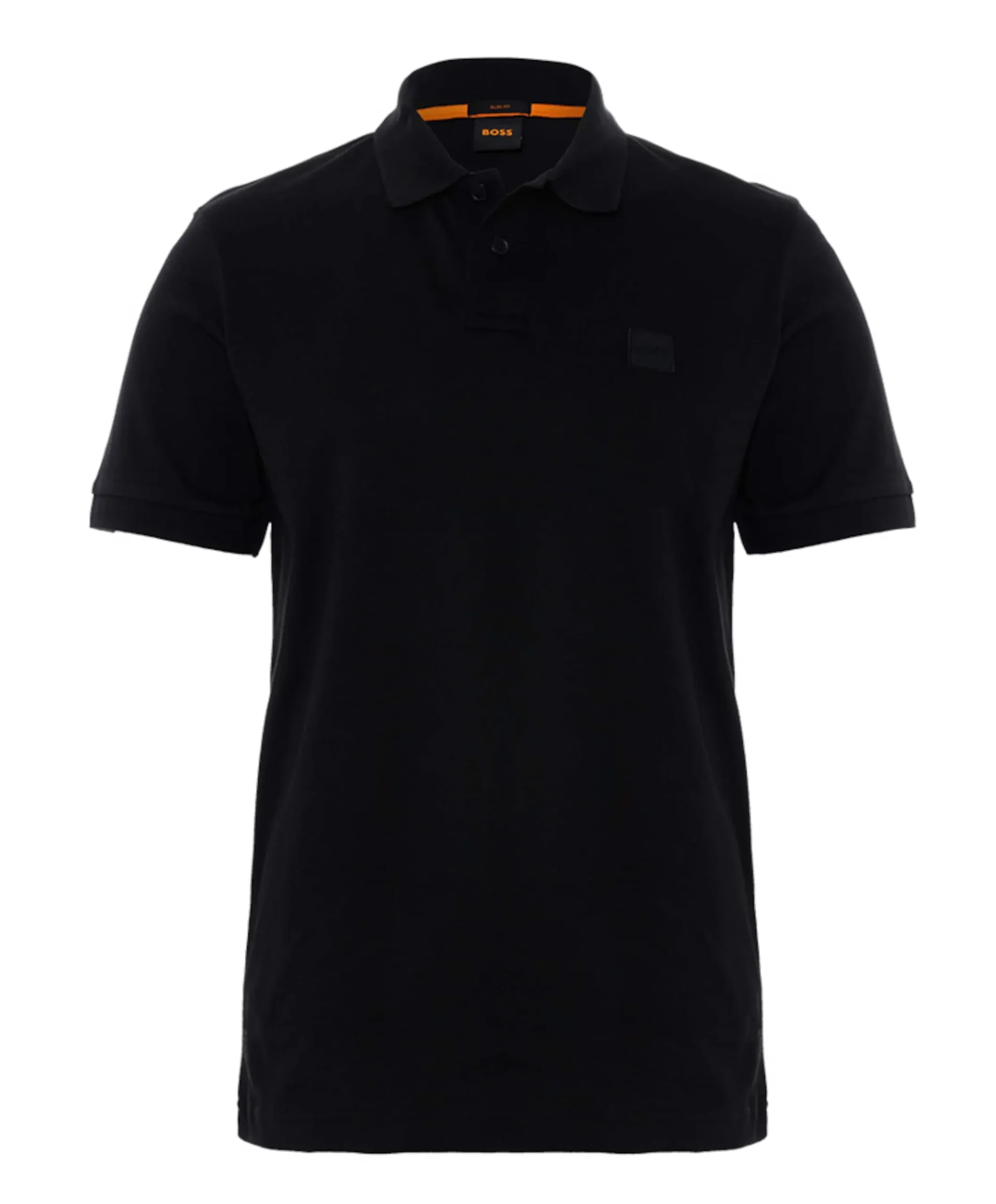 Heren polo zwart