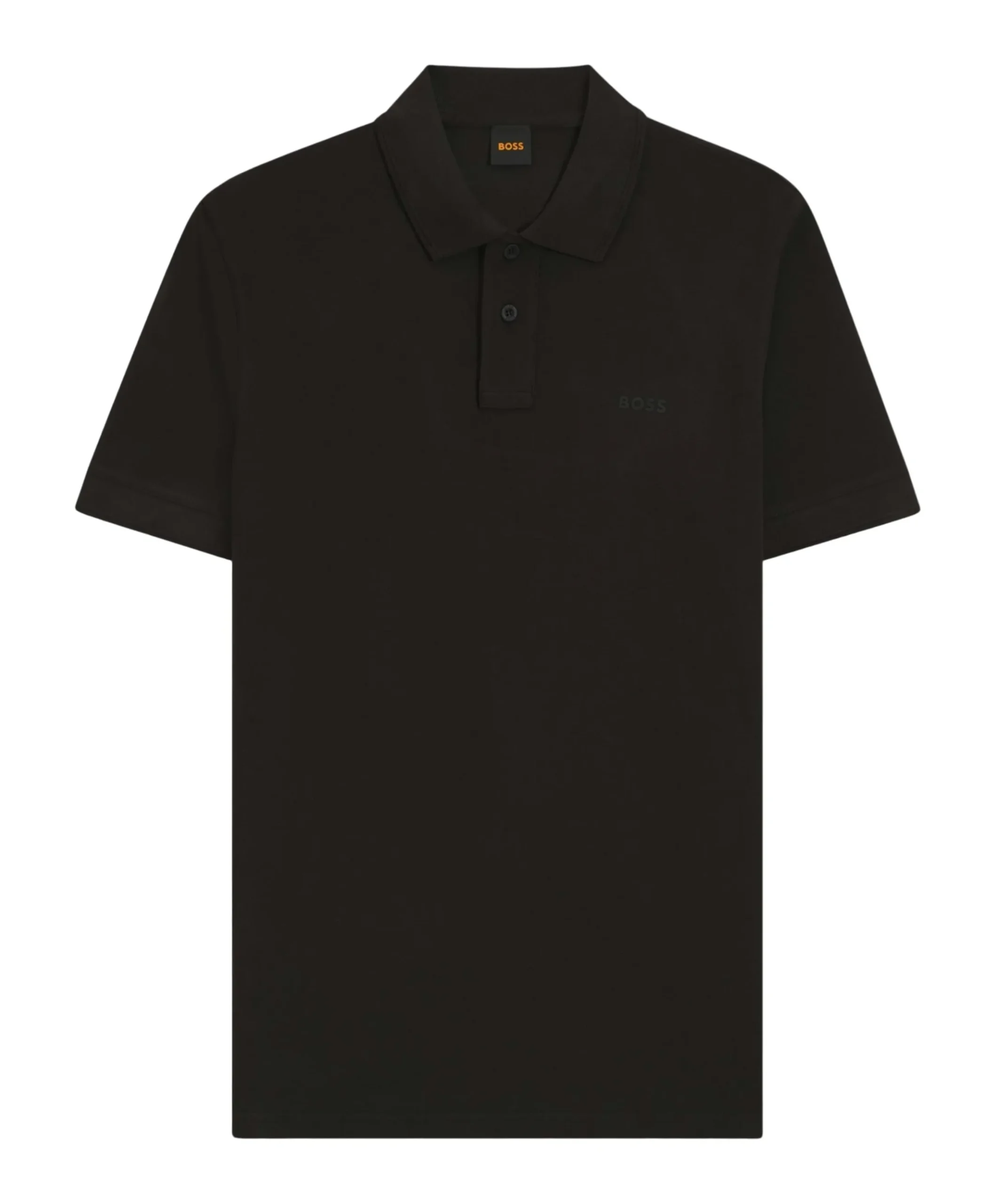 Heren polo zwart
