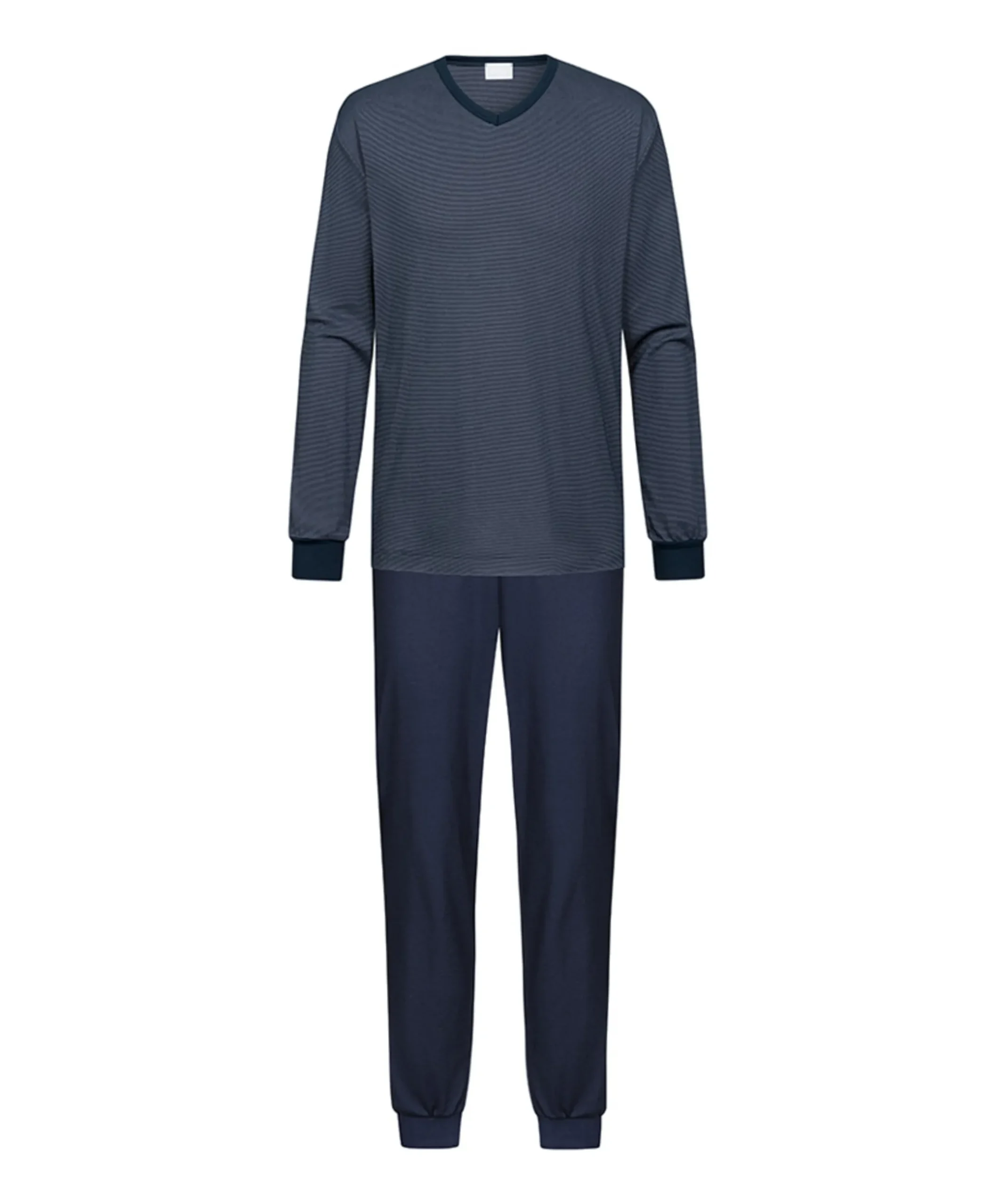 Heren pyjamaset blauw