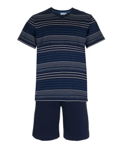 Heren pyjamaset blauw