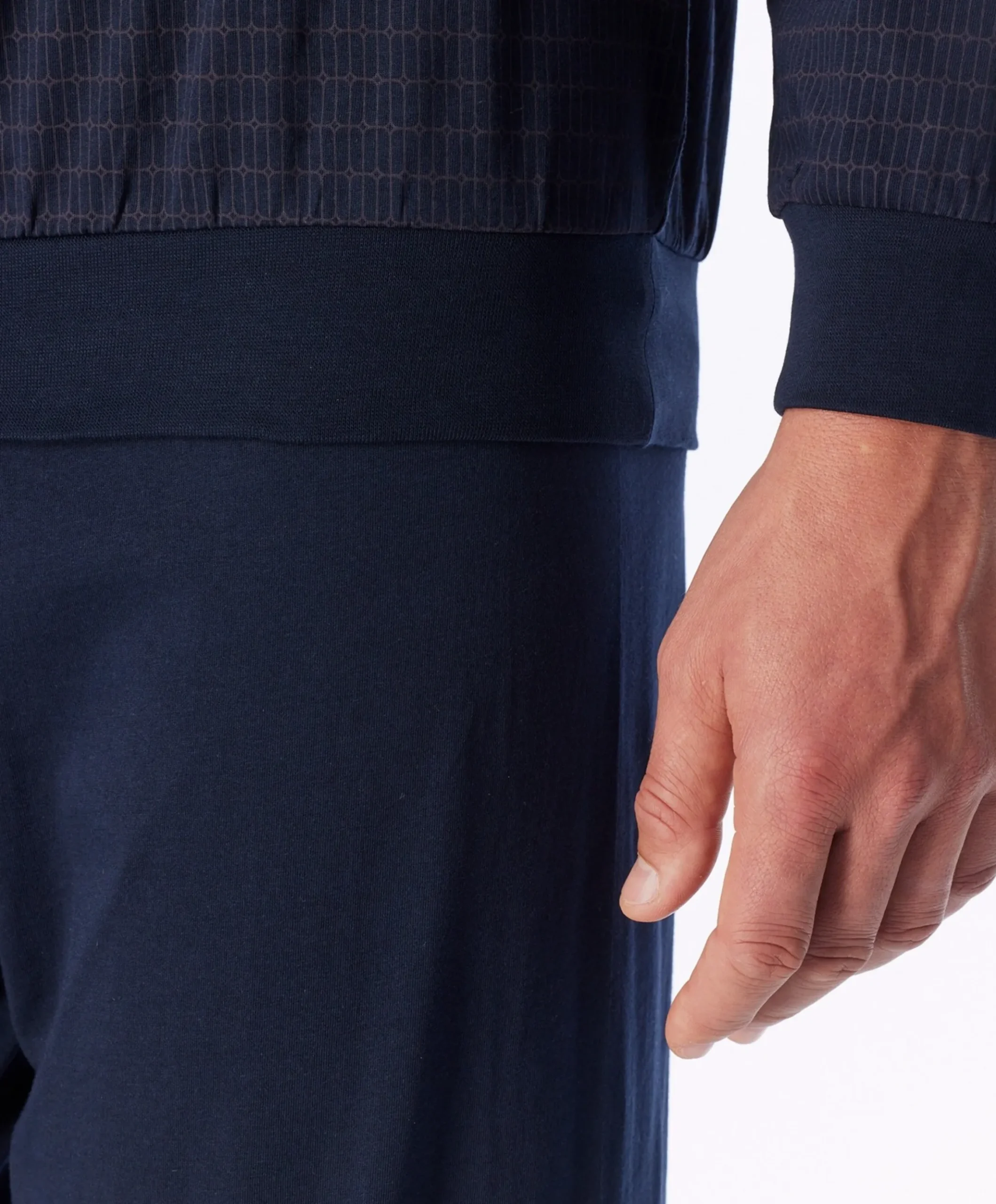 Heren pyjamaset bordeaux