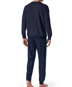 Heren pyjamaset bordeaux