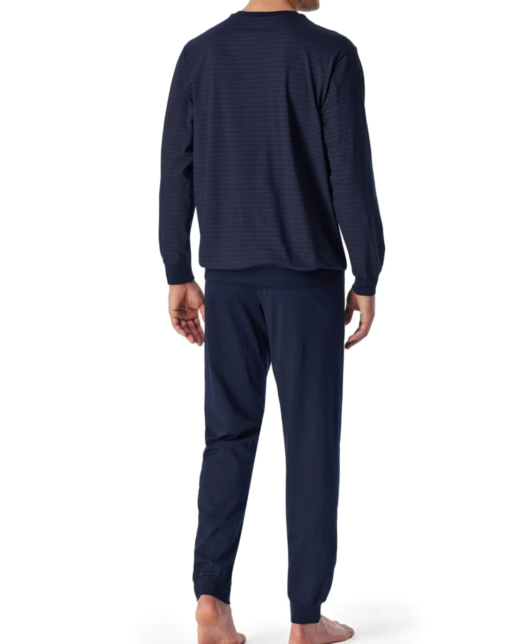 Heren pyjamaset bordeaux