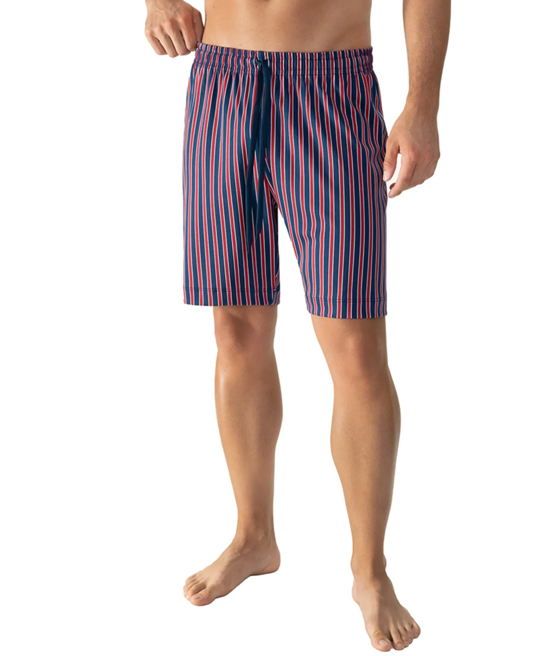 Heren pyjama short rood