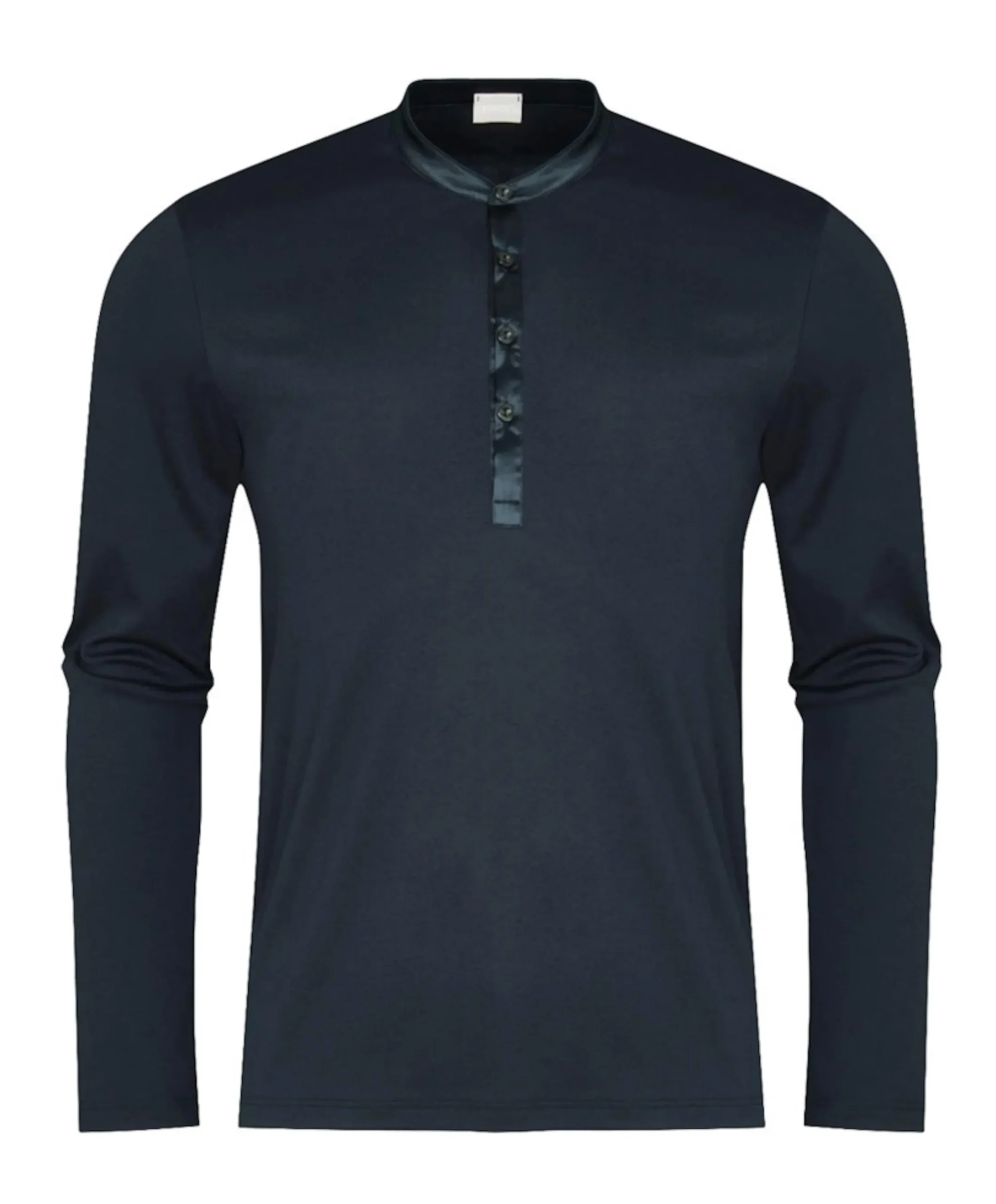 Heren pyjamatop blauw