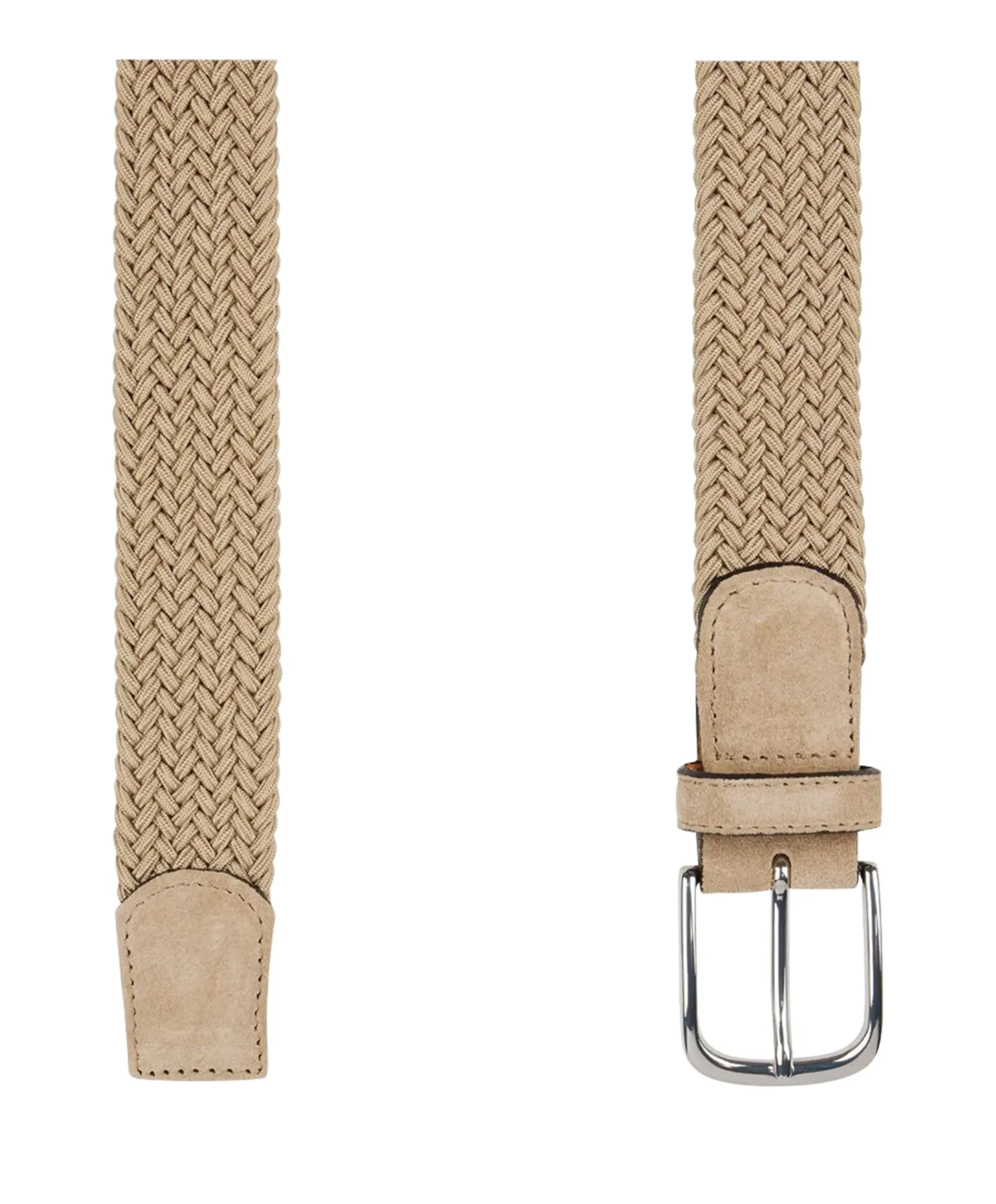 Heren riem beige