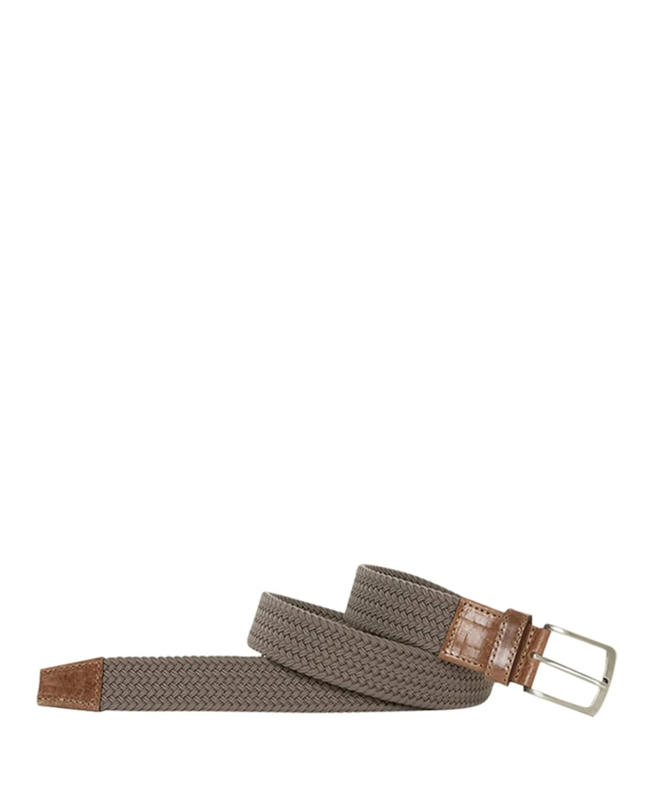 Heren riem beige