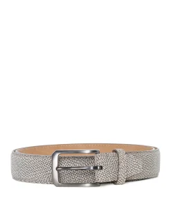 Heren riem beige