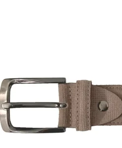 Heren riem beige