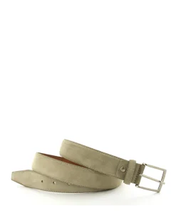 Heren riem beige