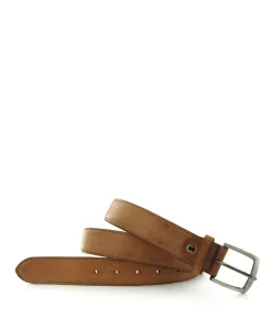 Heren riem beige