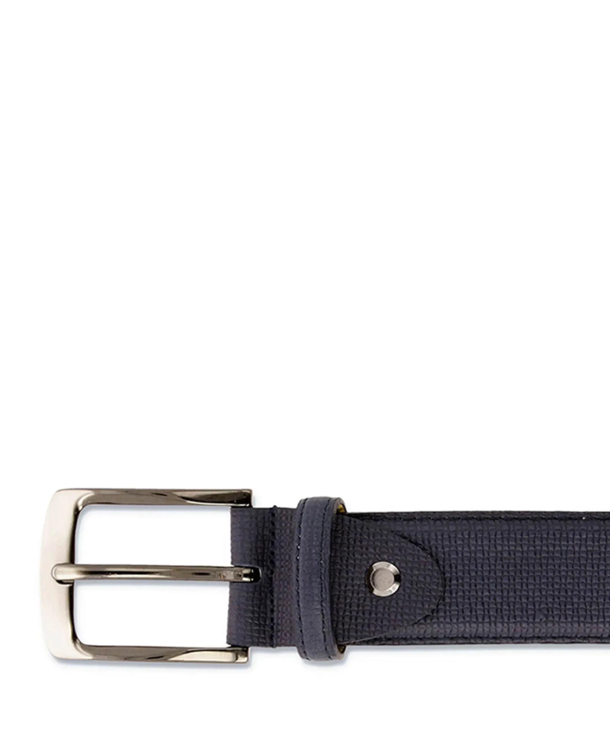 Heren riem blauw