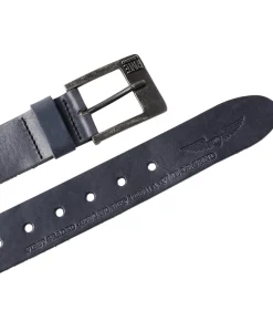 Heren riem blauw
