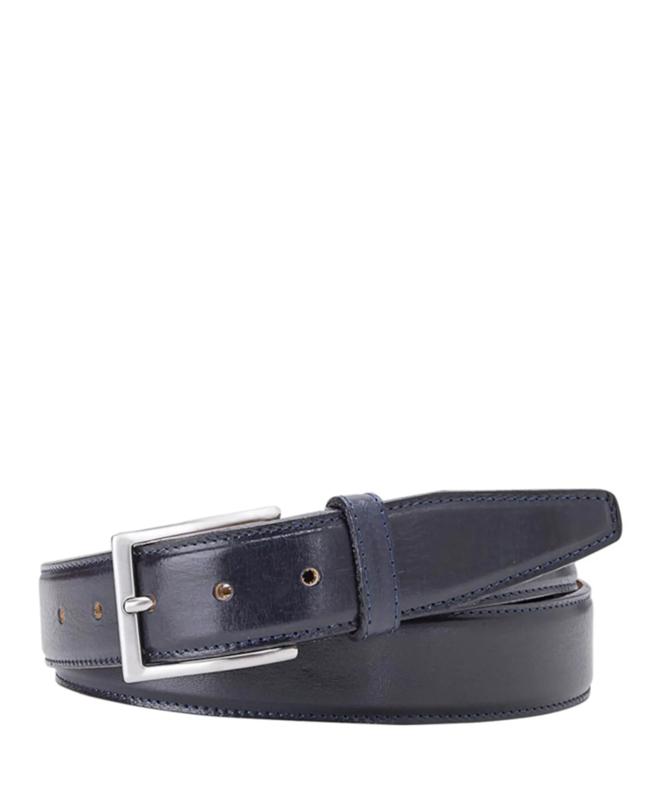 Heren riem blauw