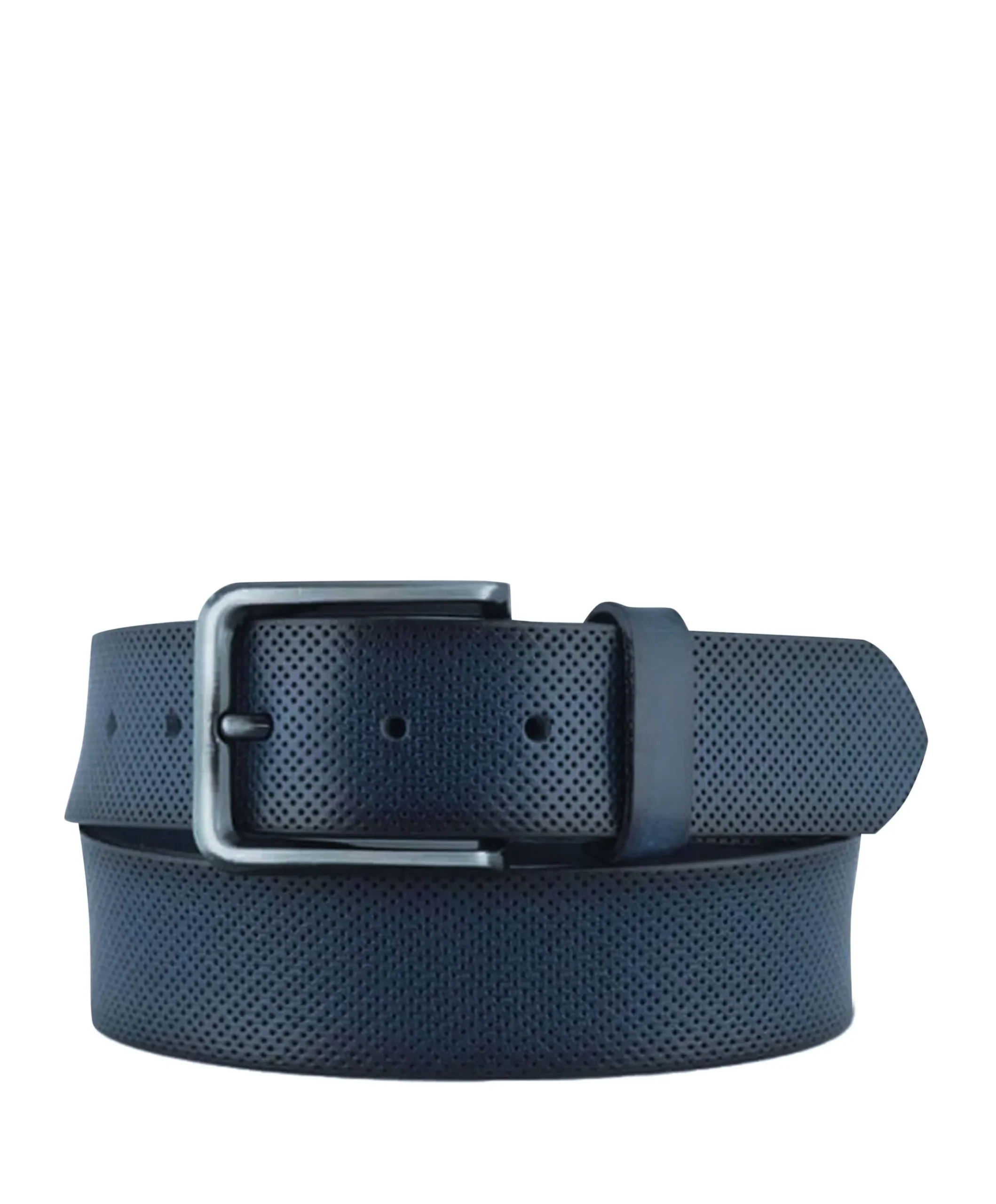 Heren riem blauw