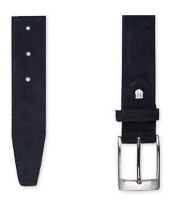 Heren riem blauw