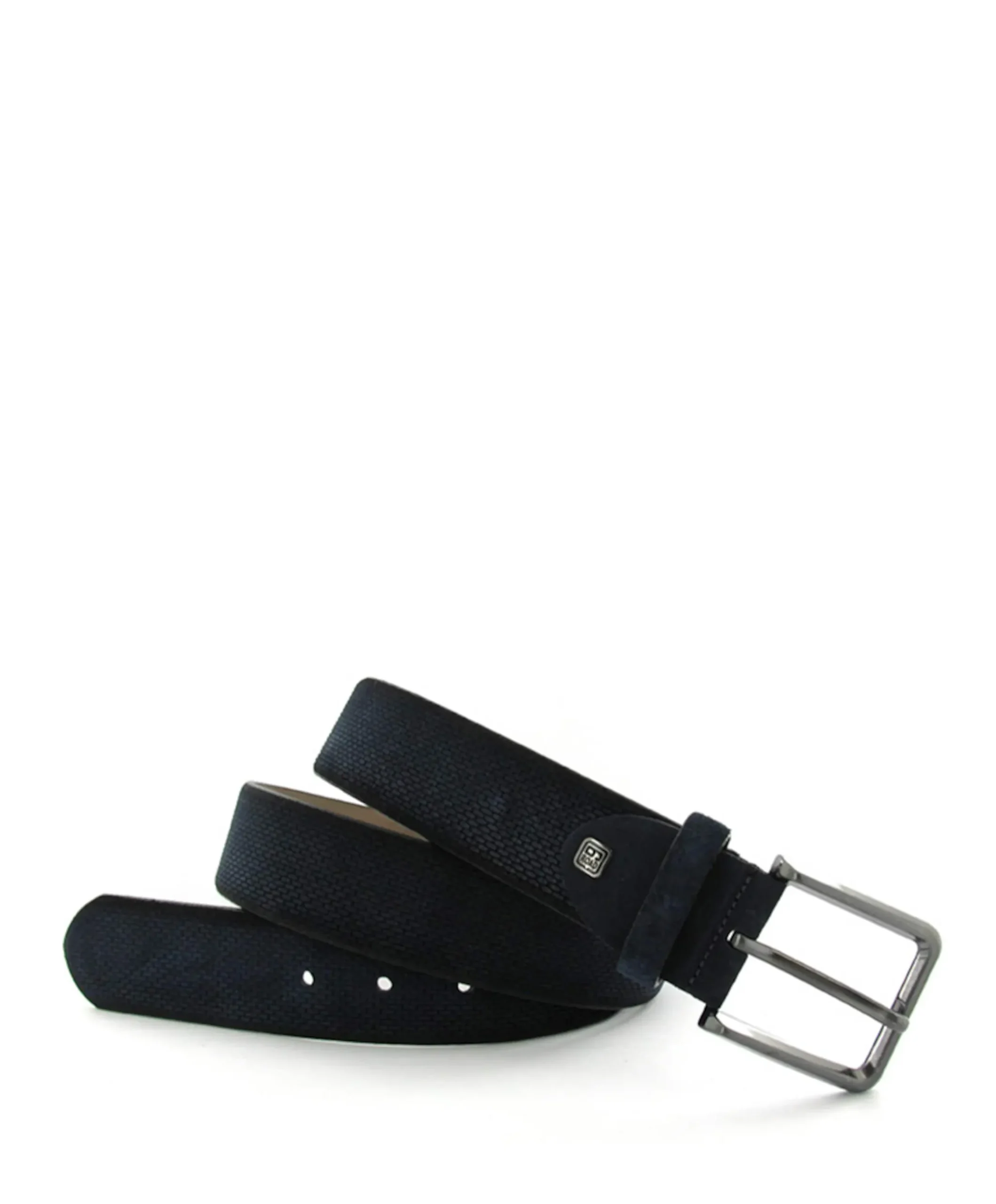 Heren riem blauw
