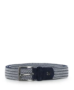 Heren riem blauw
