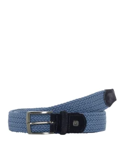 Heren riem blauw