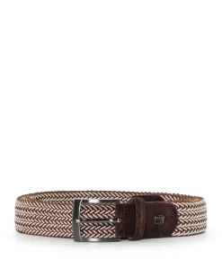 Heren riem ecru