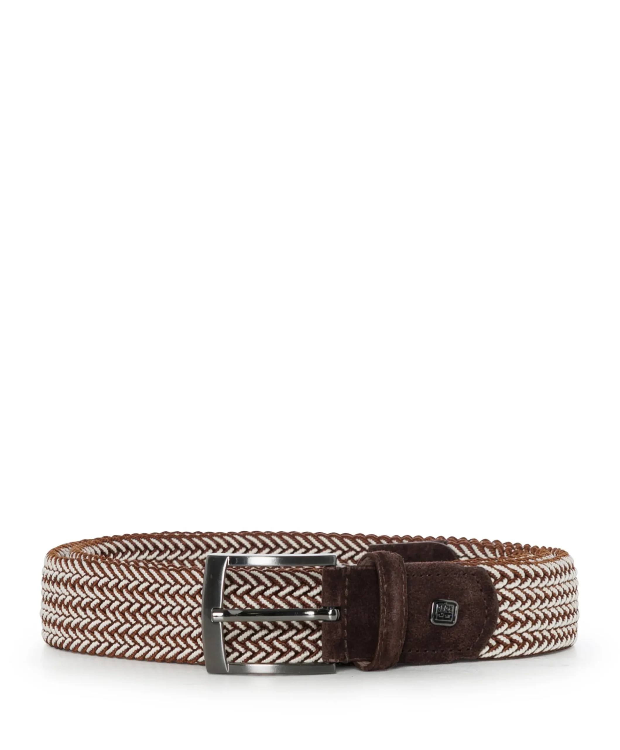 Heren riem ecru
