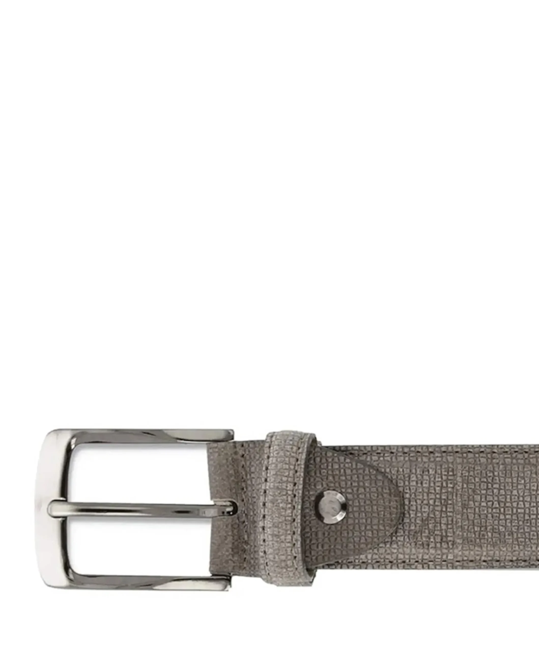 Heren riem grijs