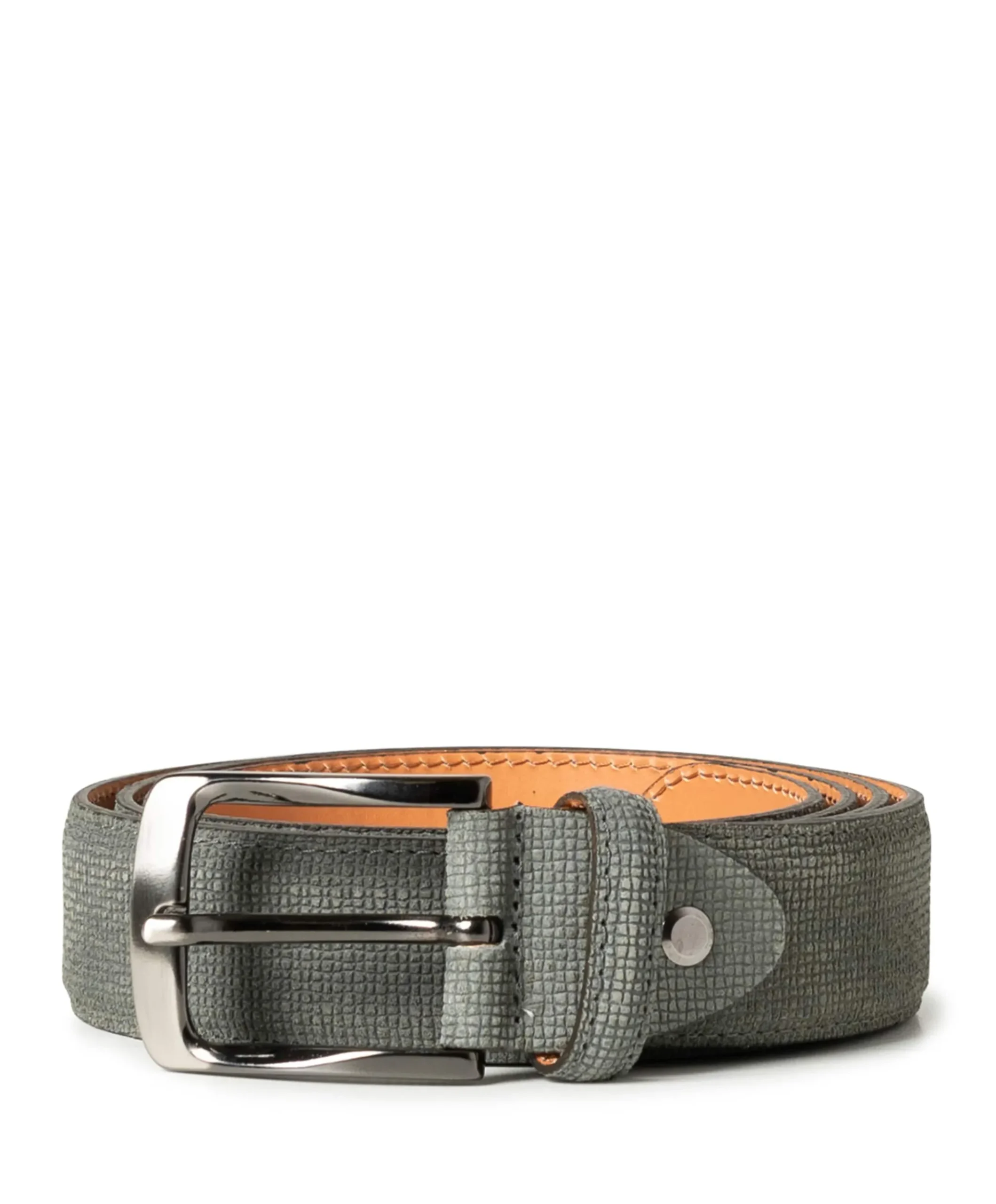Heren riem grijs
