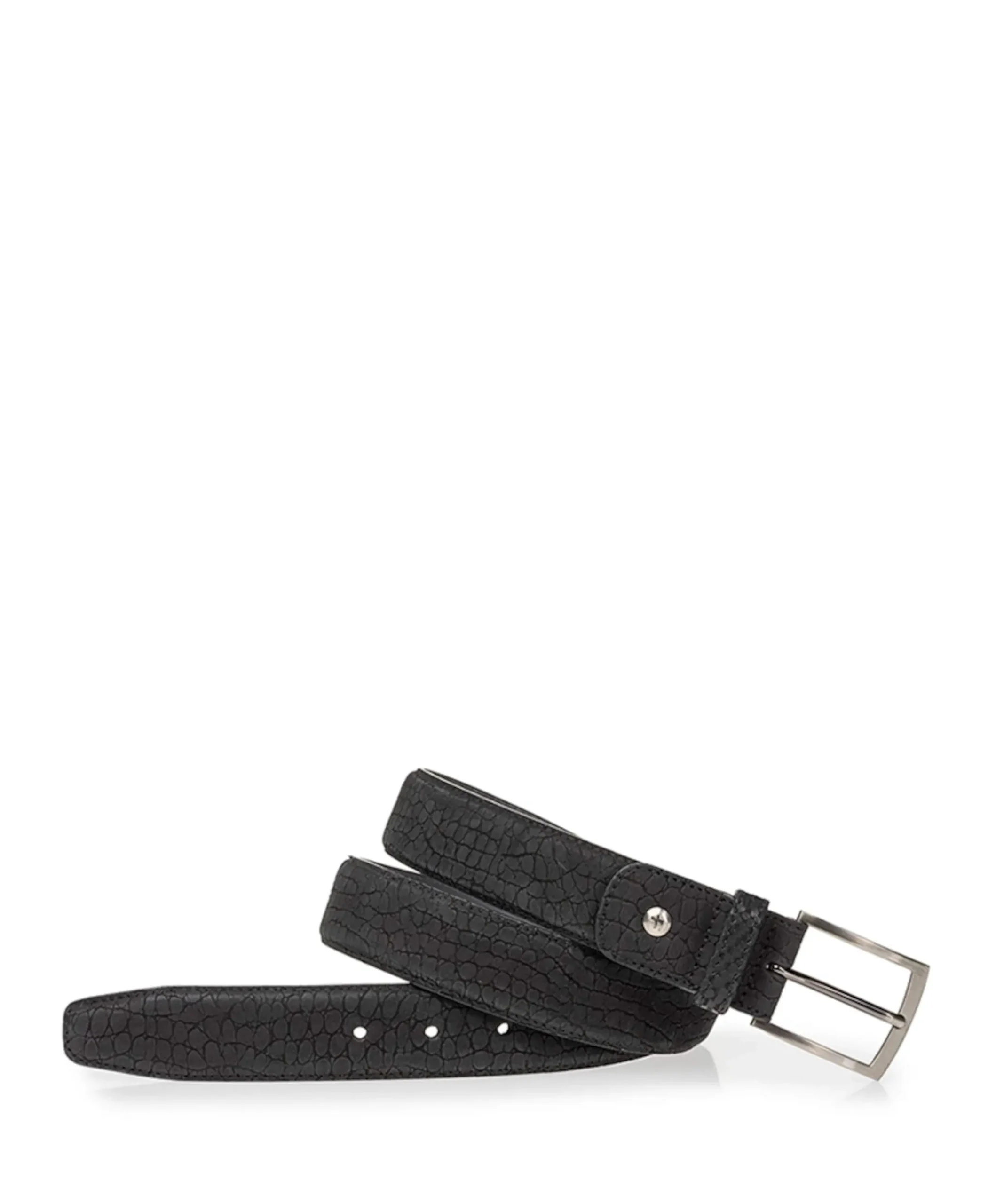 Heren riem zwart