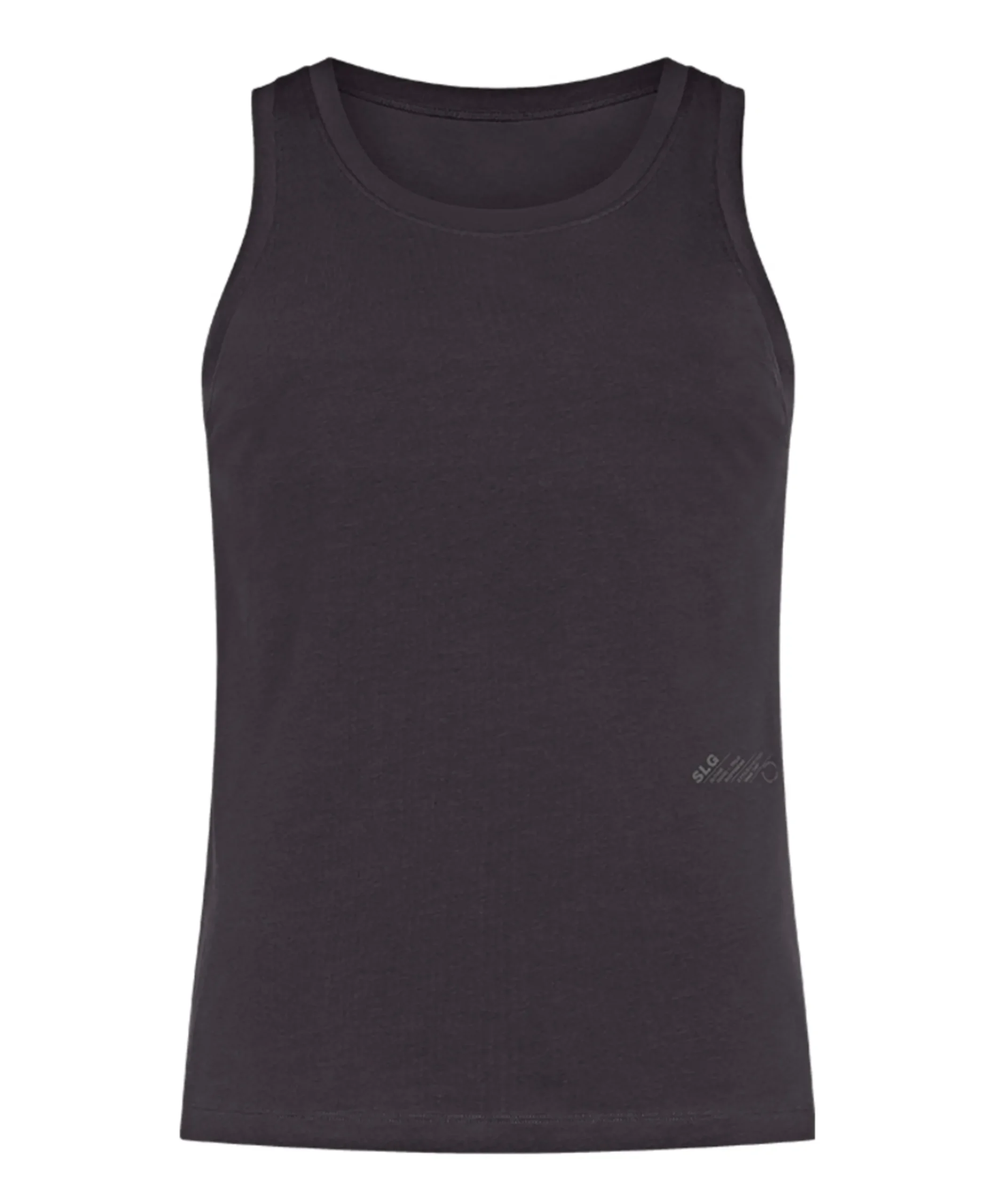 Heren singlet grijs