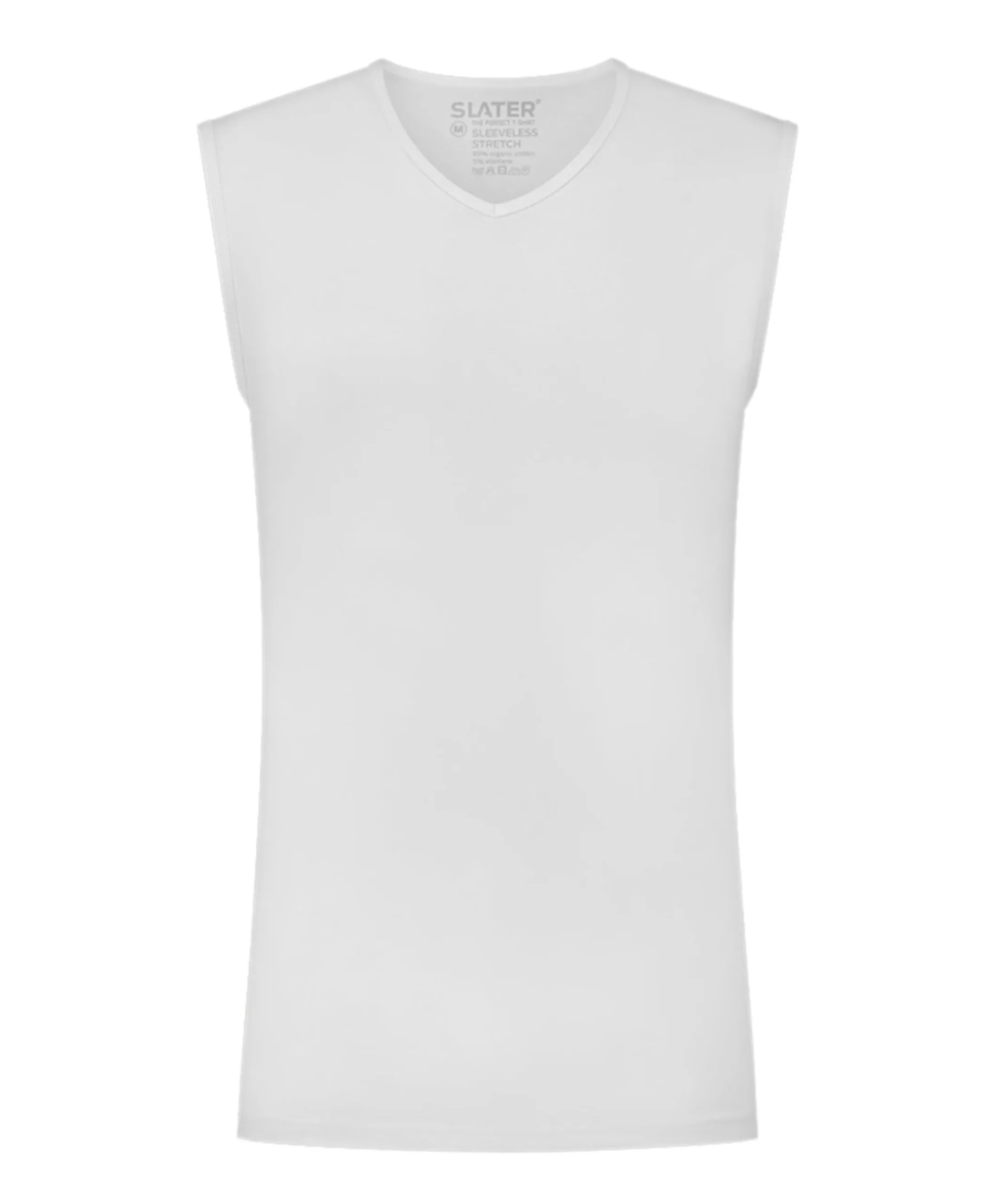 Heren singlet wit