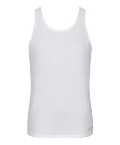 Heren singlet wit