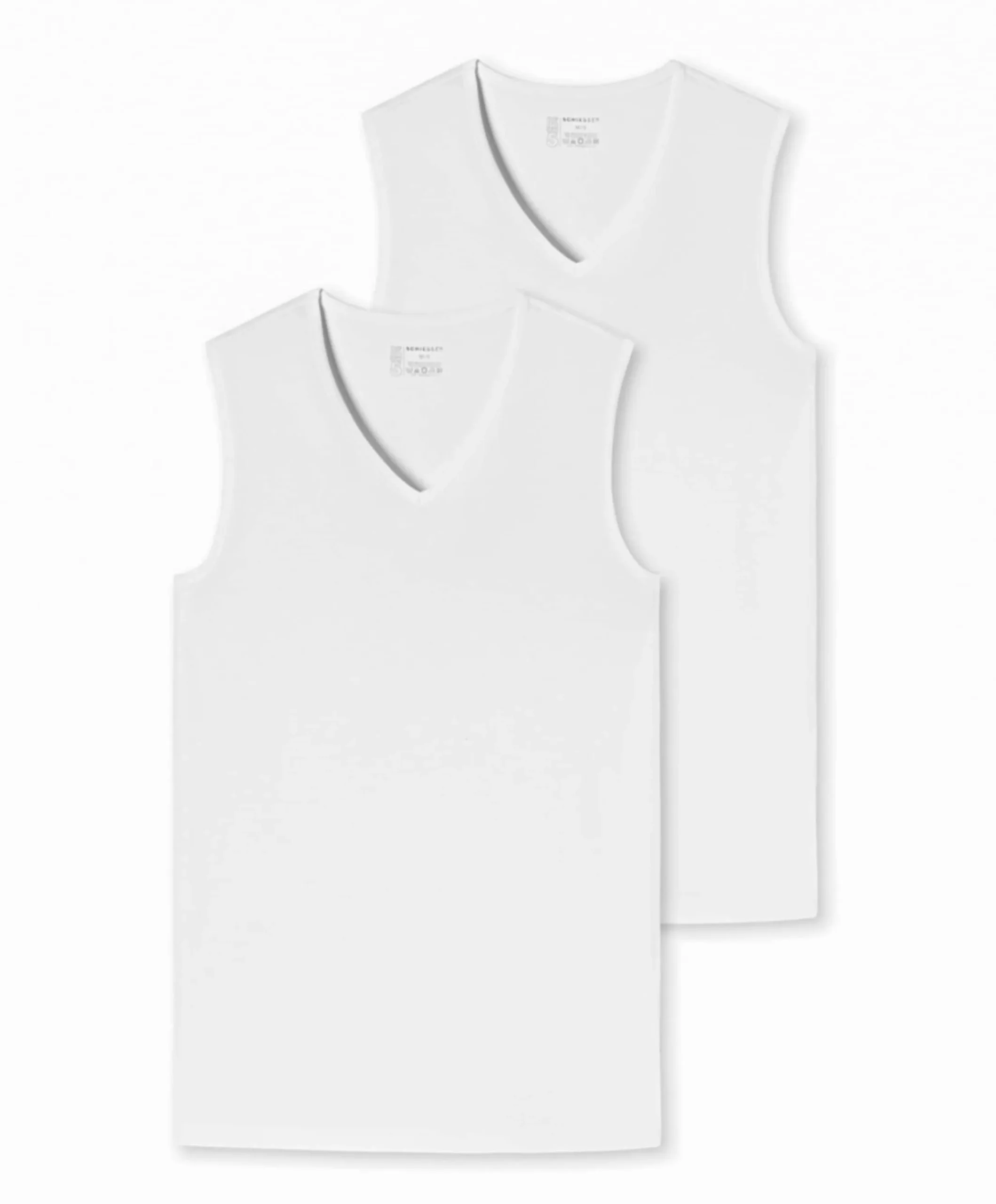 Heren singlet wit