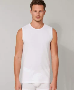 Heren singlet wit