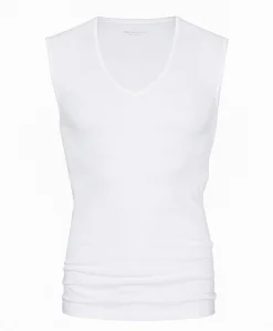Heren singlet wit