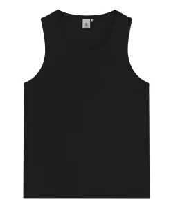 Heren singlet zwart