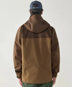 Heren ski-jas bruin
