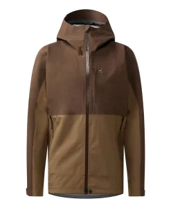 Heren ski-jas bruin