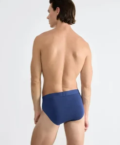Heren slip blauw