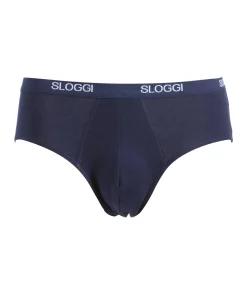 Heren slip blauw