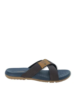 3403 heren slipper bruin
