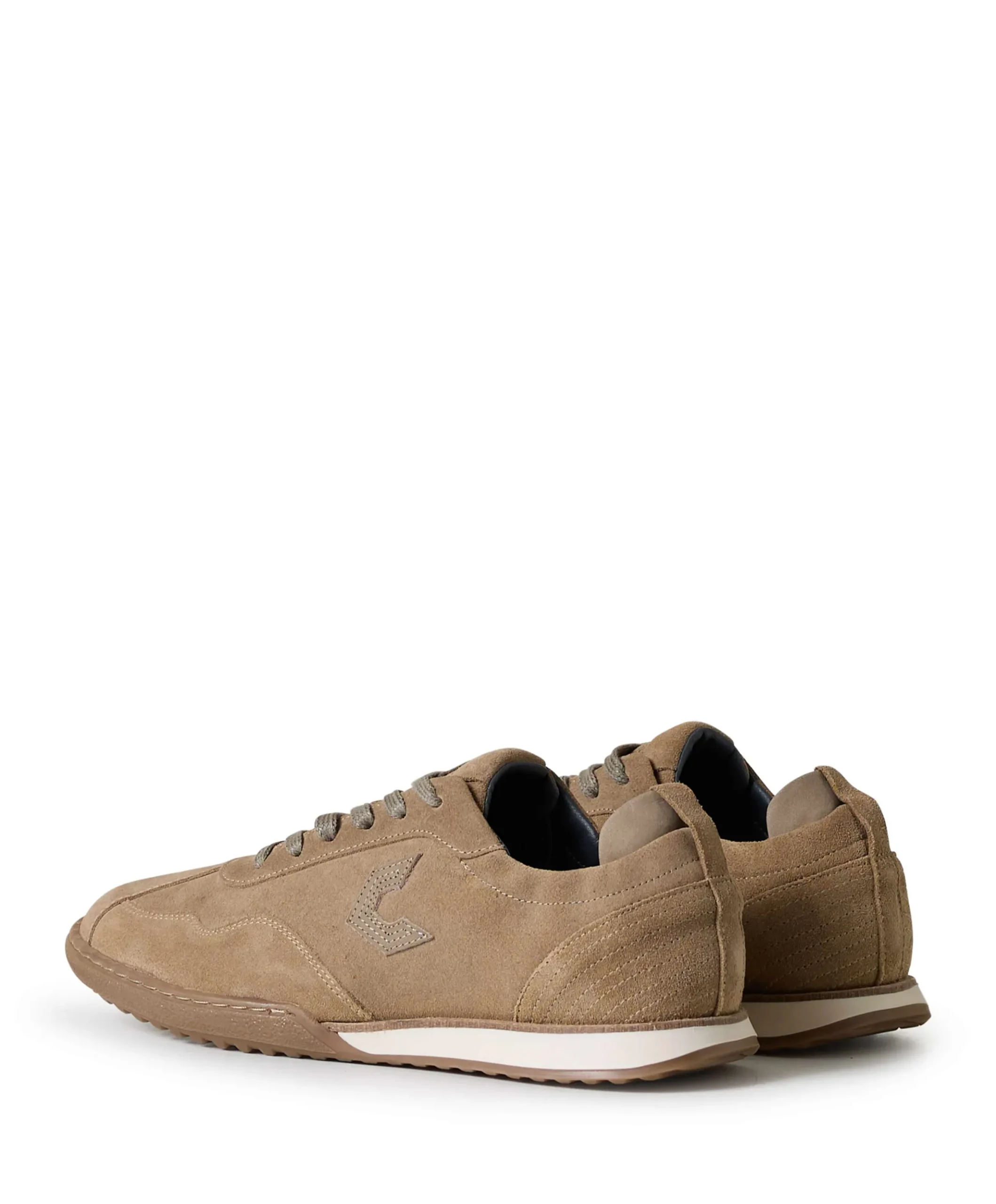 heren sneakers beige