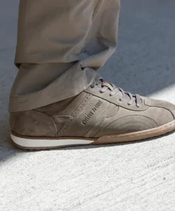 heren sneakers beige