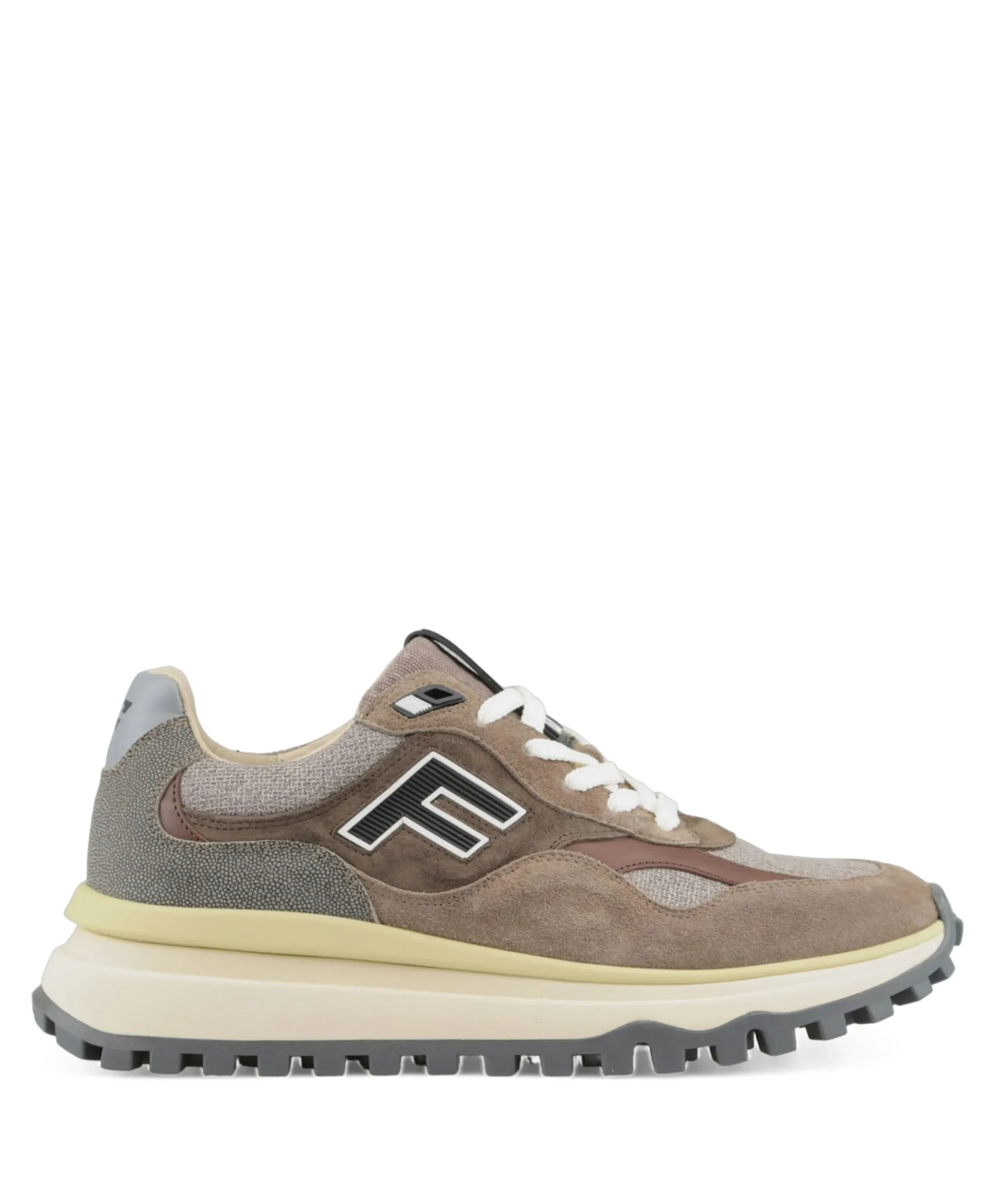 heren sneakers beige