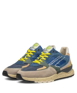 heren sneakers blauw