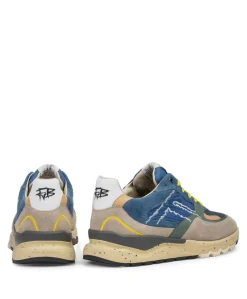 heren sneakers blauw