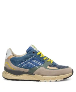 heren sneakers blauw