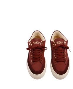 heren sneakers bordeaux
